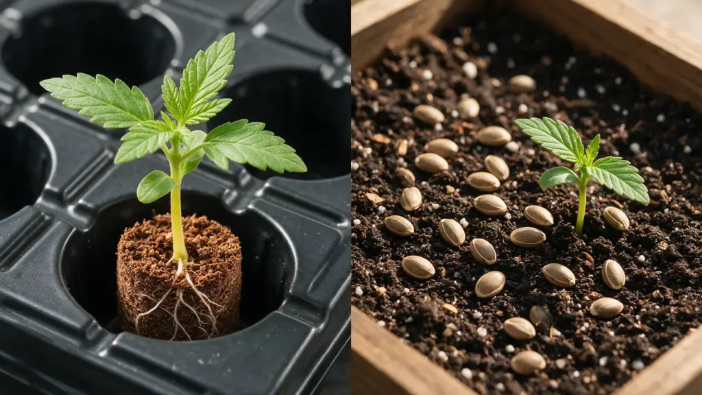 Cannabis Stecklinge oder Samen - Was ist besser für den Anbau?