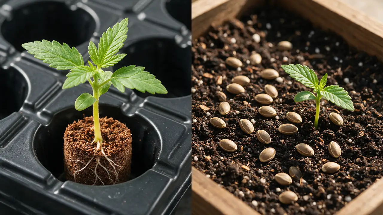Cannabis Stecklinge oder Samen - Was ist besser für den Anbau?