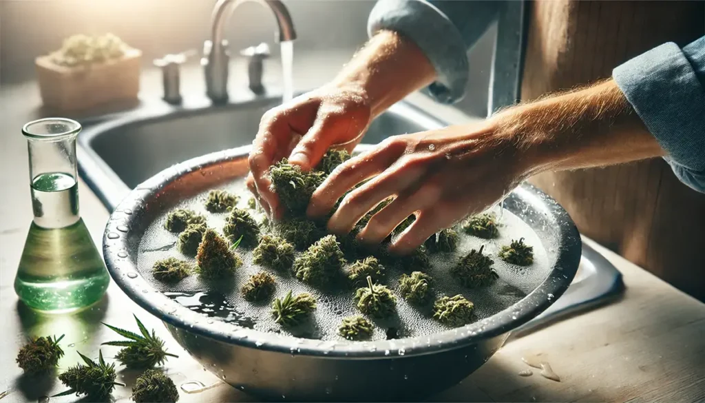 Budwashing Anleitung: Tutorial Cannabis waschen