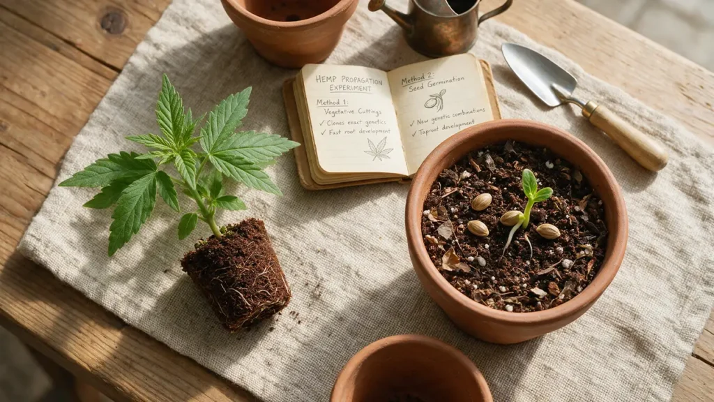 Cannabis Samen vs. Stecklinge im Vergleich